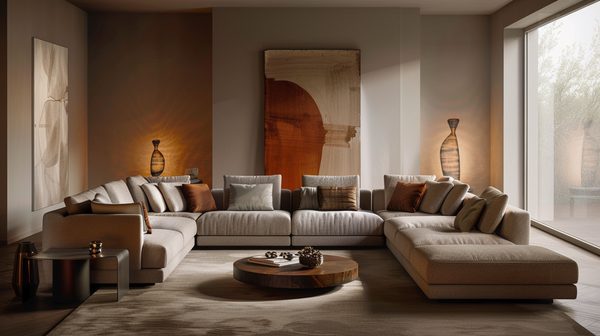 Canapé d'angle: confort et style pour votre salon